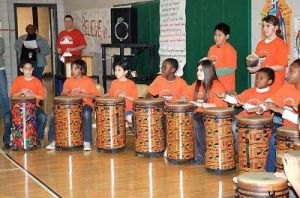 Students at Arnold Mill Elememtary- Lethal Rhythms